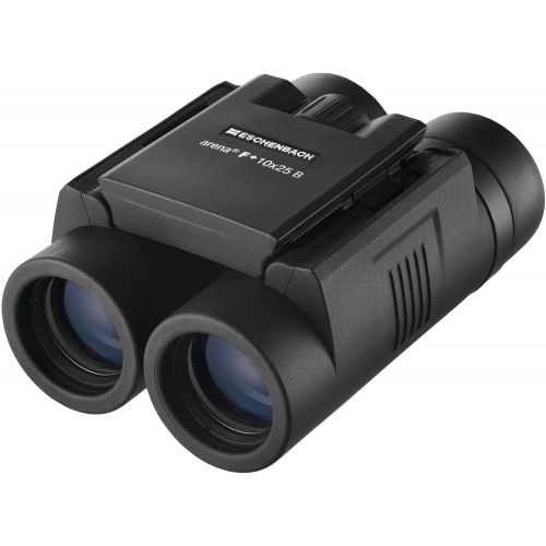  Eschenbach Optik Eschenbach Arena F+ 10x25 Binoculars for Adults for Bird watching - High Power Optics Waterproof Fogproof Black 10.5 oz