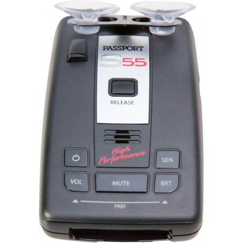  [아마존베스트]Escort Passport S55 High Performance Pro Radar and Laser Detector with DSP (High-Intensity Red Display)