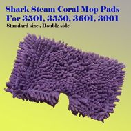 Eshoppercity ESC  Pack of 135 Coral Standard Size Steam Mop Replacement Pocket Pads For Shark S3501 S3601 S3901 S3801CO Rectangular P102C 12.5x7.5