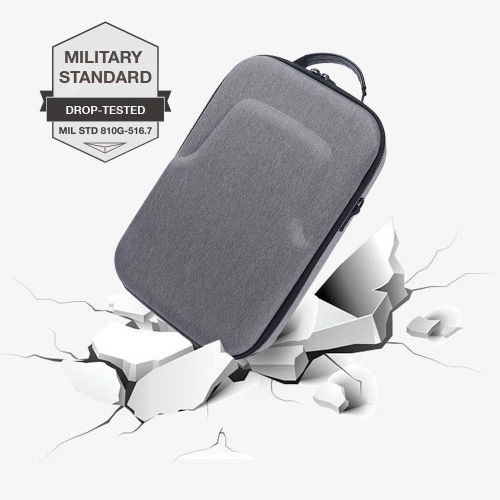  [아마존베스트]Esimen Fashion Travel Case for Oculus Quest VR Gaming Headset and Controllers Accessories Waterproof Carrying Bag (Gray)