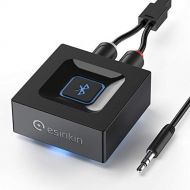 [아마존베스트]-Service-Informationen Esinkin Bluetooth Audio Adaptor for Music Streaming Sound System, Wireless Audio Adaptor, Works with Smartphones and Tablets, Bluetooth Receiver for Speakers, Black