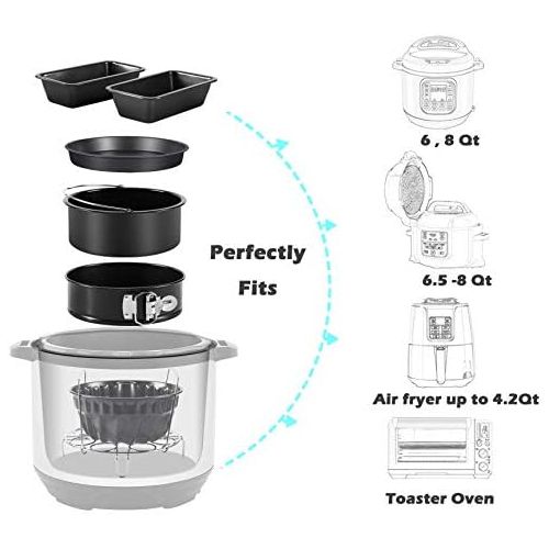  [아마존베스트]Esjay Accessories for Instant Pot 6, 8Qt, Ninja Foodi 6.5, 8Qt