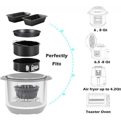  [아마존베스트]Esjay Accessories for Instant Pot 6, 8Qt, Ninja Foodi 6.5, 8Qt