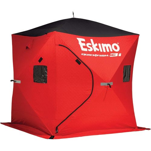  Eskimo QuickFish Series Pop-Up Portable Ice Fishing Shelter