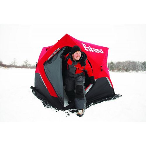  Eskimo FatFish Series Pop-Up Portable Ice Fishing Shelter