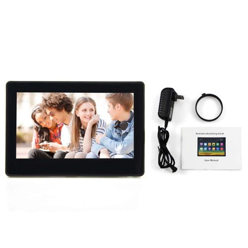  Esmartness 7 Inch WiFi Digital Photo Frame Music Video Player with LCD IPS Touch Screen 1024x600 Display 8G Built-in Storage Smart Digital Picture Frame (Black)