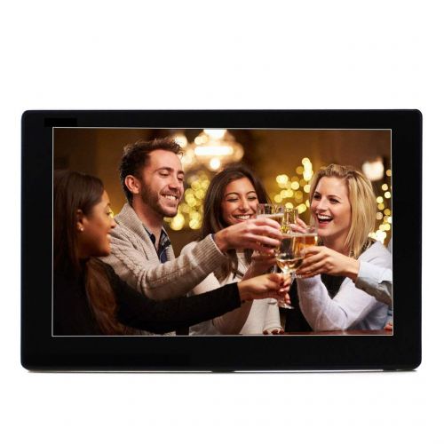  Esmartness 10 Inch WiFi Digital Photo Frame with IPS 1280x800 Display, Touch Screen, Built-in 8G Storage and Max External 64G Storage, Music Video Player Large Smart Digital Pictur