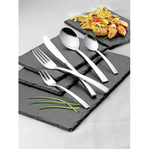  Esmeyer Isabel 015Cutlery Set 30Pieces Polished in a Gift Box, 18/10Stainless Steel, Silver, 22X 24X 4cm