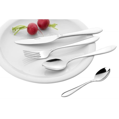  Esmeyer Alice 106017/Dinner Set 30-Piece Cutlery 18/0Polished Stainless Steel 2.0mm Material Thickness 2.5/, Silver