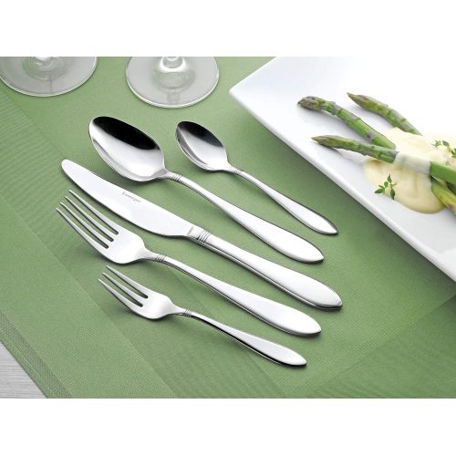  Esmeyer Alice 106017/Dinner Set 30-Piece Cutlery 18/0Polished Stainless Steel 2.0mm Material Thickness 2.5/, Silver