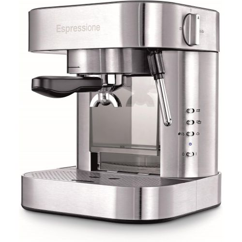  Espressione Stainless Steel Espresso Machine, 1.5 L