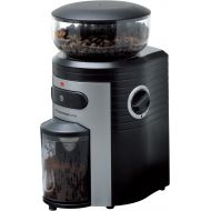 Espressione Professional Conical Burr Coffee Grinder, Black/Silver