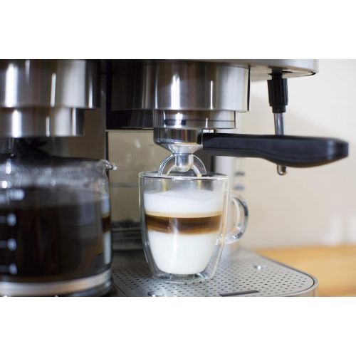  [아마존베스트]Espressione Stainless Steel Machine Espresso and Coffee Maker, 1.5 L