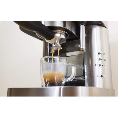  Espressione EM-1020 Stainless Steel Espresso Machine, 1.5 L