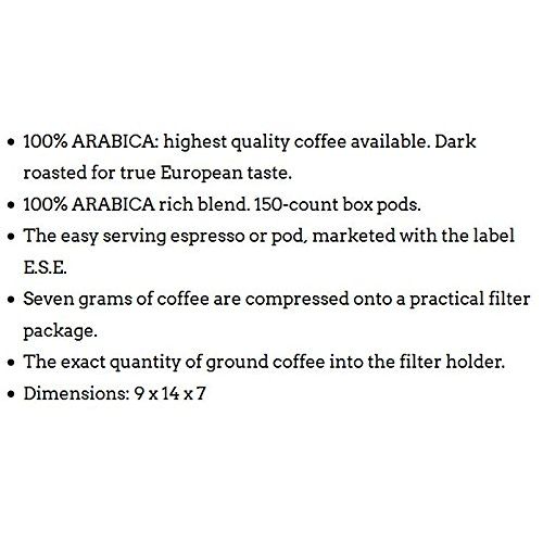  Espressione 100% Arabica Coffee, 150-Count Pods