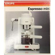 KRUPS Krups Espresso Mini 963 White Electric Cappuccino Espresso Coffee Maker Machine 800 Watts