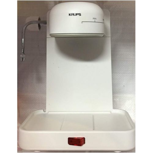  KRUPS Krups Espresso Mini 963 White Electric Cappuccino Espresso Coffee Maker Machine 800 Watts