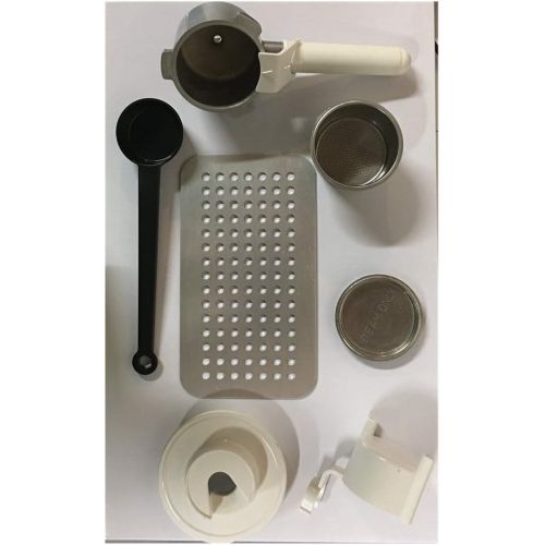  KRUPS Krups Espresso Mini 963 White Electric Cappuccino Espresso Coffee Maker Machine 800 Watts