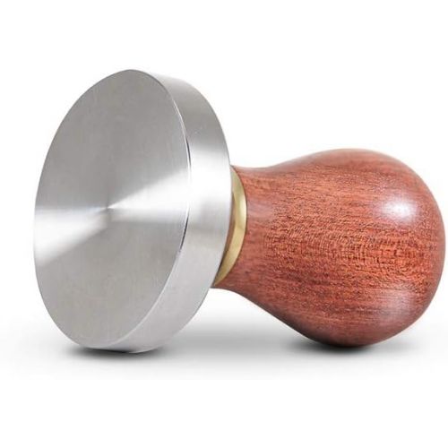  Espresso Parts Design-5 Coffee Tamper with 58mm Flat Base (KINO WOOD)