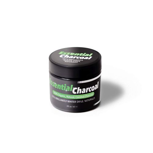  Essential Charcoal Activated Teeth Whitening Powder  100% Organic, Natural Coconut Charcoal