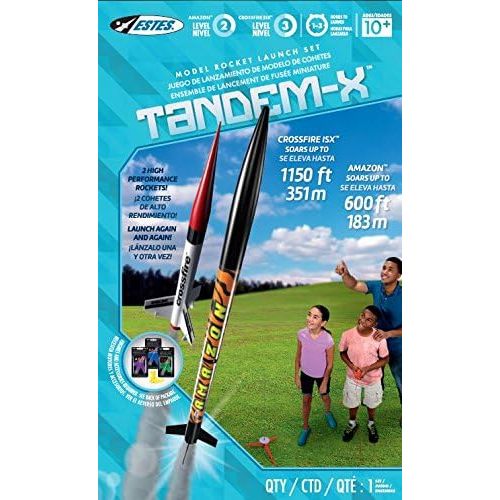  [아마존베스트]Estes Tandem-X Flying Model Rocket Launch Set