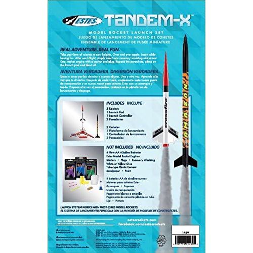  [아마존베스트]Estes Tandem-X Flying Model Rocket Launch Set