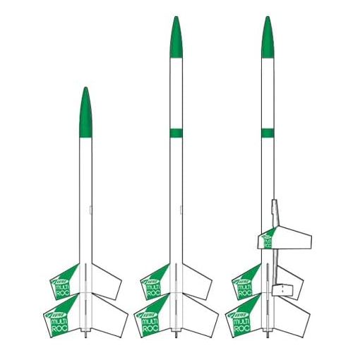  [아마존베스트]Estes Multi-ROC Flying Model Rocket Kit | Multistage Booster Rocket with Glider | Expert Level Build