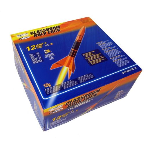  Estes Alpha III Rocket Bulk Pack (Pack of 12)