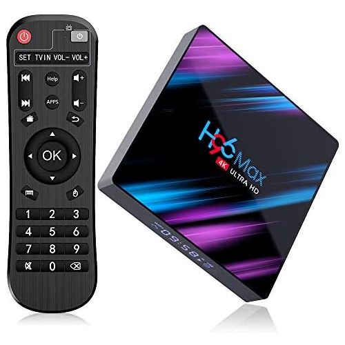  EstgoSZ H96 Pro+TV Box Android 7.1 Nougat 3GB RAM 16GB ROM 4K Smart TV Box Amlogic S912 Chipset Dual-Band WiFi 2.4GHz5.0GHz Bluetooth 4.1 1000M LAN Full HD Player