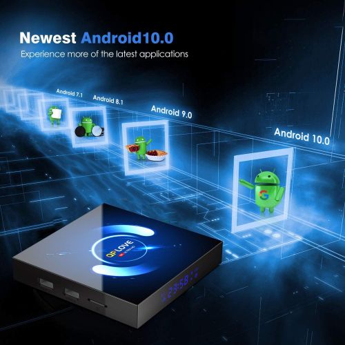  Android 8.1 TV Box 4GB DDR4 Ram 32GB ROM EstgoSZ H96 Max X2 4K Smart TV Box Amlogic S905X2 CPU HDMI 2.1H2652.4G 5.0G Wifi100M LANBLUSB3.0 Full HD TV Box with Mini Wireless Bac