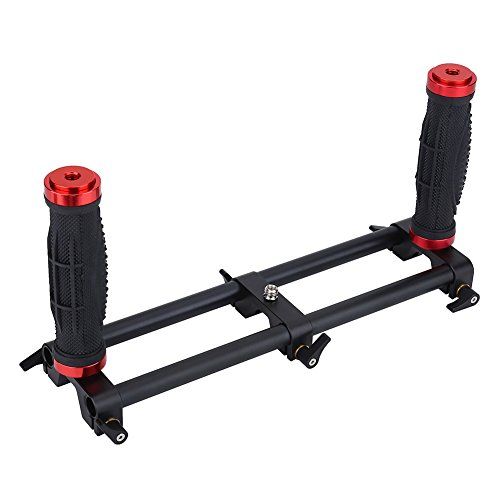  Estink Dual Grip Gimbal Handle, Camera Dual Grip Extender Handle Gimbal Stabilizer Rig Accessory for Zhiyun Feiyu