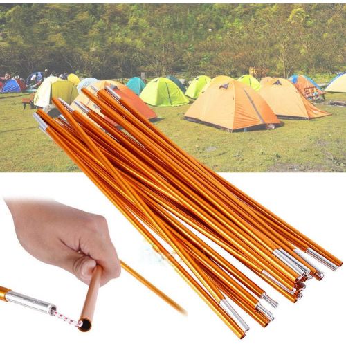  Estink Pole Tent Accessories, 2pcs Outdoor Backpacking Aluminium Alloy Tent Pole Support Replacement Accessory for Hiking Shelters and Awnings