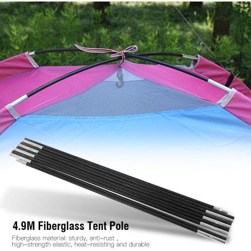  Estink Telescoping Tarp Poles, Tent Pole Repair Kit Tent Poles Adjustable Tent Poles Replacement for Tent for Female for Male