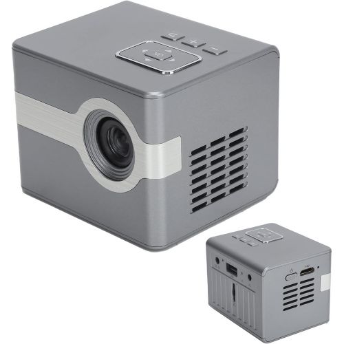  Estink Mini Projector, Portable Multi?Function Cinema Projector with High?Definition Lens, Led Bulbs,for Home Theater 100V?240V(us)
