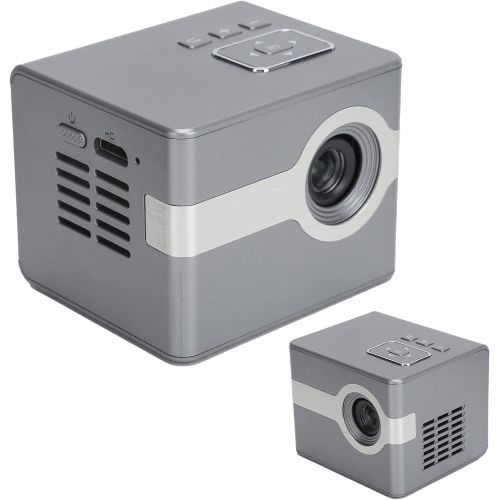  Estink Mini Projector, Portable Multi?Function Cinema Projector with High?Definition Lens, Led Bulbs,for Home Theater 100V?240V(us)