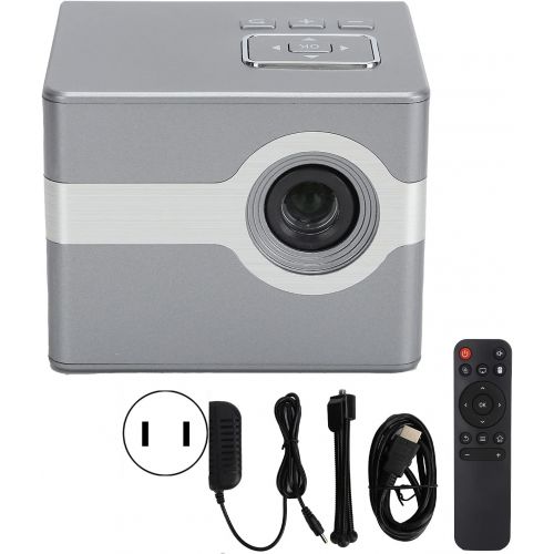  Estink Mini Projector, Portable Multi?Function Cinema Projector with High?Definition Lens, Led Bulbs,for Home Theater 100V?240V(us)