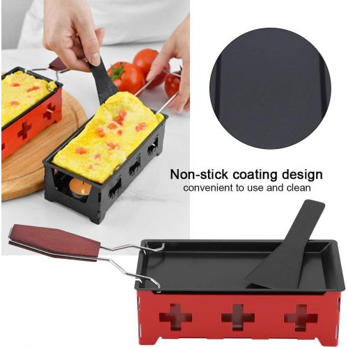  Estink Cheese Raclette Stove Set To-Go Taste Mini Raclette Set Portable Candlelight Holland Partyclette Raclette Grill Home for Kitchen