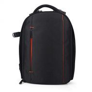 Estink Camera Backpack, Waterproof Thicken DSLR SLR Camera Lens Padded Bag Case Pouch Shoulder Bag
