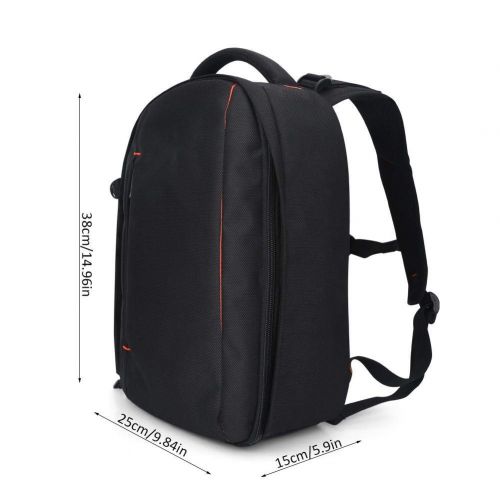  Estink Camera Backpack, Waterproof Thicken DSLR SLR Camera Lens Padded Bag Case Pouch Shoulder Bag
