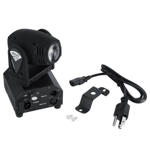  Estink Moving Head Stage Light,50W Rotating Stage Effect Lamp RGBW 4 in 1 Beam LED Stage lighting DMX 512 DJ Disco Party Light (Pack of 2)