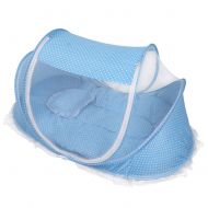 Estink Baby Infant Travel Bed,Portable Folding Mosquito Net Anti-Bug Crib Tent Newborn Crib Summer Autumn...