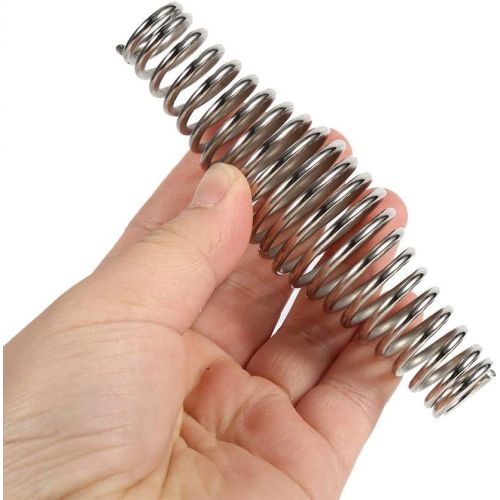  Estink Spring Handle, Stainless Steel Handle Springs for Wood Furnace Stove Smoker,BBQ Pit Accessories(4.3 inch)