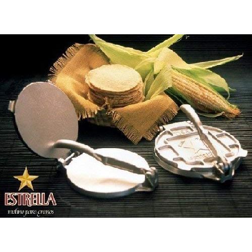  [아마존베스트]Estrella 7.5 Cast Iron Tortilla press Heavy Made In MEXICO