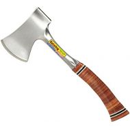 [아마존베스트]Estwing Sportsmans Axe - 14 Camping Hatchet with Forged Steel Construction & Genuine Leather Grip - E24A