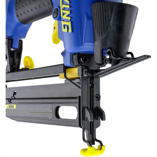  [아마존베스트]Estwing EFN64 Pneumatic 16-Gauge 2-1/2 Straight Finish Nailer with Canvas Bag