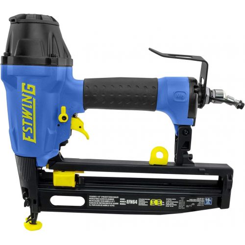  [아마존베스트]Estwing EFN64 Pneumatic 16-Gauge 2-1/2 Straight Finish Nailer with Canvas Bag