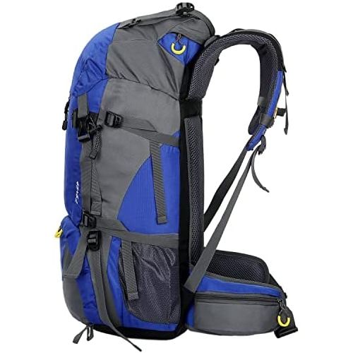  Esup Hiking Backpack, 50L Mountaineering Backpack with 45L+5L Rain Cover