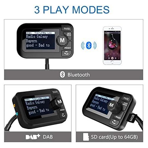  [아마존베스트]-Service-Informationen Esuper Bluetooth DAB Radio