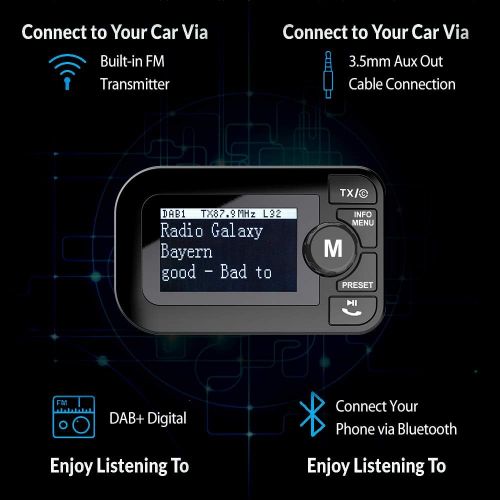  [아마존베스트]-Service-Informationen Esuper Bluetooth DAB Radio