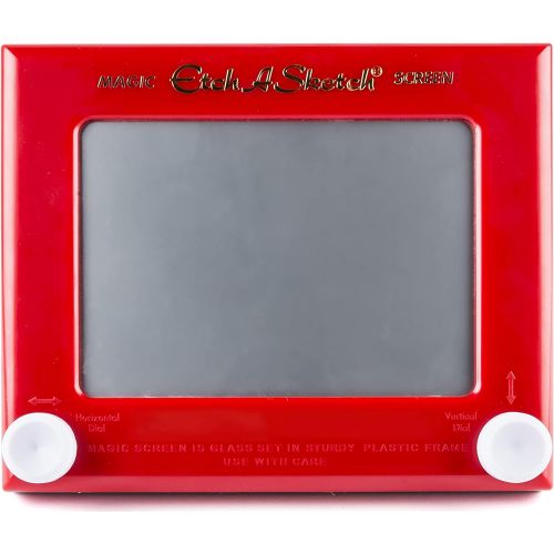  [아마존베스트]Etch A Sketch, Classic Red Drawing Retro Toy with Magic Screen, for Ages 3 and Up